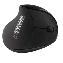 JENIMAGE EV Vertical Mouse Wireless Maus ergonomisch kabellos schwarz