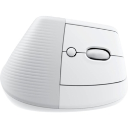 Logitech Lift for Mac Maus ergonomisch kabellos wei