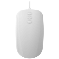 CHERRY AK-PMH3 Medical Mouse 3-Button Scroll Hygiene-Maus kabelgebunden wei