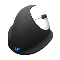 r-go HE Ergo Vertical Mouse Gre M rechts Maus ergonomisch kabellos schwarz, silber