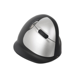 r-go HE Ergo Vertical Mouse Gre L rechts Maus ergonomisch kabellos schwarz, silber