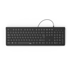 hama KC-200 Tastatur kabelgebunden schwarz