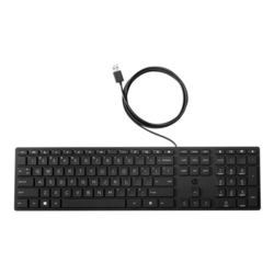 HP Desktop 320K Tastatur kabelgebunden schwarz