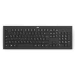 hama Cortino Tastatur kabellos schwarz