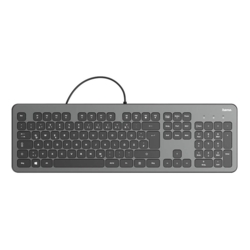 hama KC-700 Tastatur kabelgebunden anthrazit, schwarz