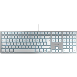 CHERRY KC 6000C FOR MAC Tastatur kabelgebunden wei