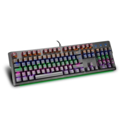 speedlink VELA LED Tastatur kabelgebunden schwarz