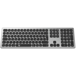 RaidSonic ICY BOX KSK-8023BTRF Tastatur kabellos silber