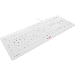 CHERRY STREAM PROTECT Tastatur kabelgebunden wei