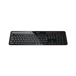 Logitech Wireless Solar Keyboard K750 Tastatur kabellos schwarz, wei