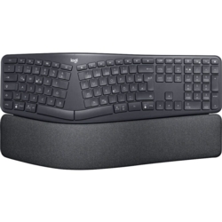 Logitech ERGO K860 for Business ergonomische Tastatur kabellos schwarz