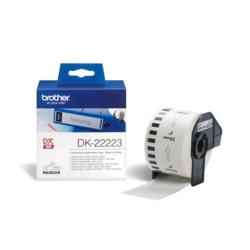 brother DK-22223 Endlosetikettenrolle wei