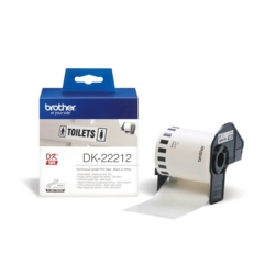 brother DK-22212 Endlosetikettenrolle wei