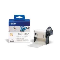 100 brother Etiketten DK11207 wei