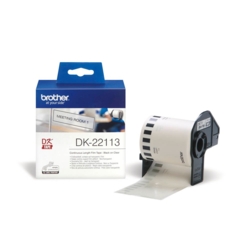 brother Endlos-Etiketten klarer Film Typ DK-22113 62,0 mm x 15,24 m