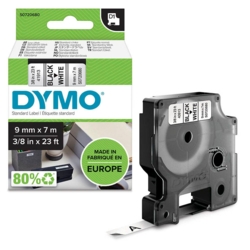 DYMO Beschriftungsband D1 40913 9 mm schwarz auf wei