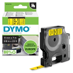 DYMO Beschriftungsband D1 40918 9 mm schwarz auf gelb