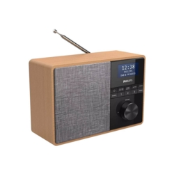 PHILIPS TAR5505/10 Radio braun, silber