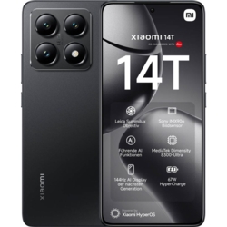 Xiaomi 14T Dual-SIM-Smartphone titan schwarz 256 GB