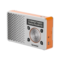 TechniSat DIGITRADIO 1 Radio silber, orange