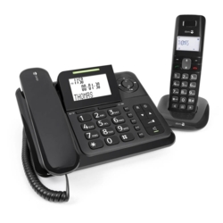 TEL doro Comfort 4005 Telefon-Set mit Anrufbeantworter