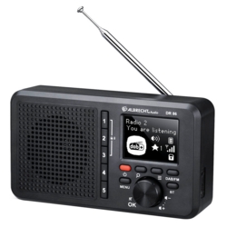 Albrecht DR 86 Senior Radio schwarz