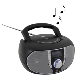 soundmaster SCD1700SW Tragbarer CD-Player