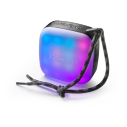 BOOMPODS Tide Square Bluetooth-Lautsprecher schwarz