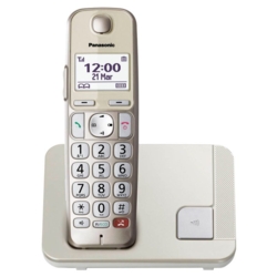 Panasonic KX-TGE250GN Schnurloses Telefon champagner