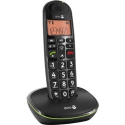 doro PhoneEasy 100w Schnurloses Telefon schwarz