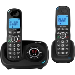Alcatel XL595B Voice Duo Schnurloses Telefon schwarz