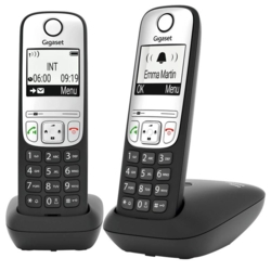Gigaset A690 Duo Schnurloses Telefon-Set schwarz