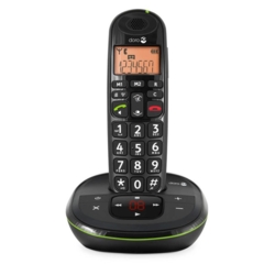 doro PhoneEasy 105wr Schnurloses Telefon schwarz
