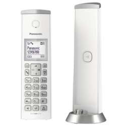 Panasonic KX-TGK220GW Schnurloses Telefon mit Anrufbeantworter wei