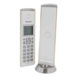 Panasonic KX-TGK220GN Schnurloses Telefon mit Anrufbeantworter wei