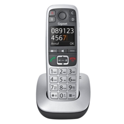 Gigaset E560 Schnurloses Telefon platin