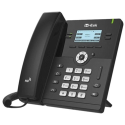 tiptel Htek UC912G Schnurgebundenes Telefon schwarz-silber