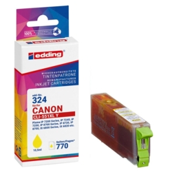 edding Tintenpatrone gelb EDD-324 kompatibel zu Canon CLI-551 XL