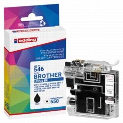 edding Tintenpatrone schwarz EDD-546 kompatibel zu brother LC-223BK