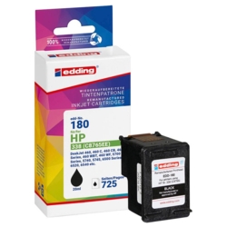 edding Tintenpatrone schwarz EDD-180 kompatibel zu HP 338 (C8765E)