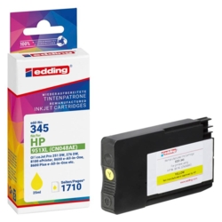 edding Tintenpatrone gelb EDD-345 kompatibel zu HP 951XL (CN048AE)