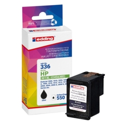 edding Tintenpatrone schwarz EDD-336 kompatibel zu HP 301XL (CH563EE)
