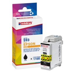 edding Tintenpatrone schwarz EDD-593 kompatibel zu EPSON 34XL / T3471XL