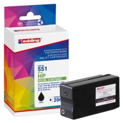 edding Tintenpatrone schwarz EDD-551 kompatibel zu HP 953XL (L0S70AE)