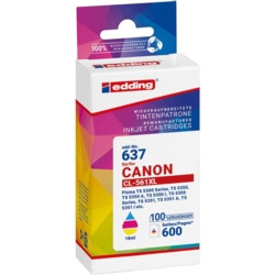 edding Tintenpatrone color EDD-637 kompatibel zu  Canon CL-561XL