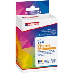 edding Tintenpatronen cyan, gelb, magenta, schwarz EDD-724 kompatibel zu EPSON 604XL (T10H