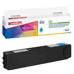 edding Tintenpatrone cyan EDD-632 kompatibel zu HP 973X (F6T81AE)