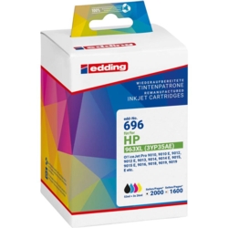 edding Tintenpatronen cyan, gelb, magenta, schwarz EDD-696 kompatibel zu HP 963XL (3YP35AE