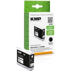KMP Tintenpatrone schwarz B75B kompatibel zu brother LC-1000BK