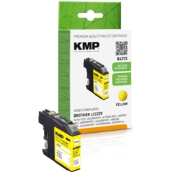 KMP Tintenpatrone gelb B62YX kompatibel zu brother LC-223Y